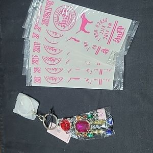 Victoria's Secret Keychain and Tattoos
